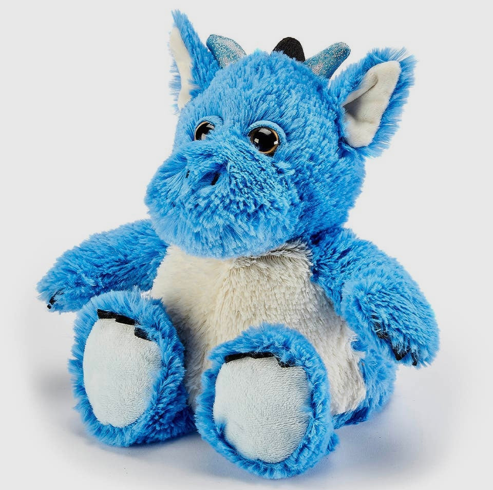 Warmies 13" Blue Dragon