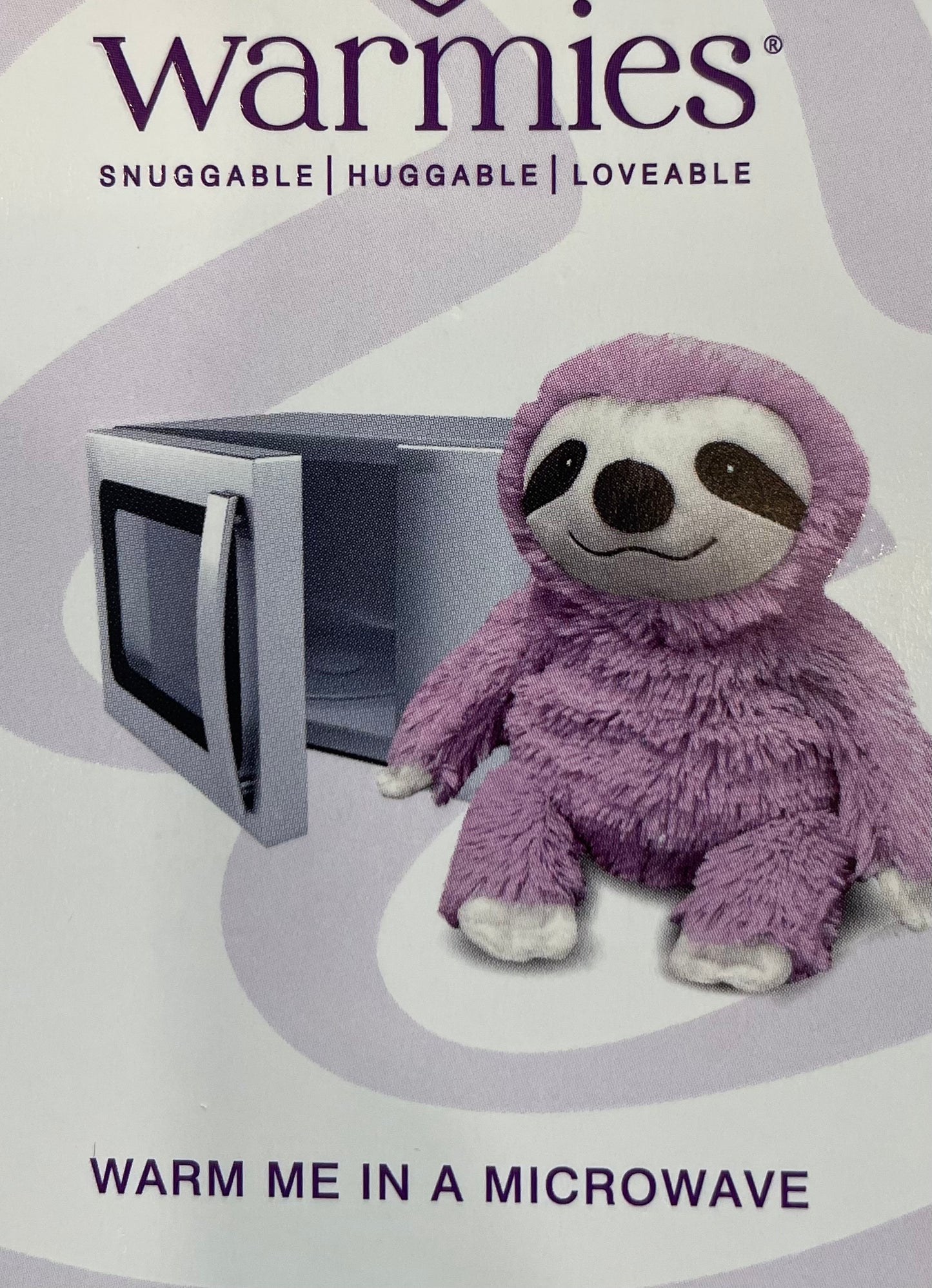 Warmies Purple Sloth