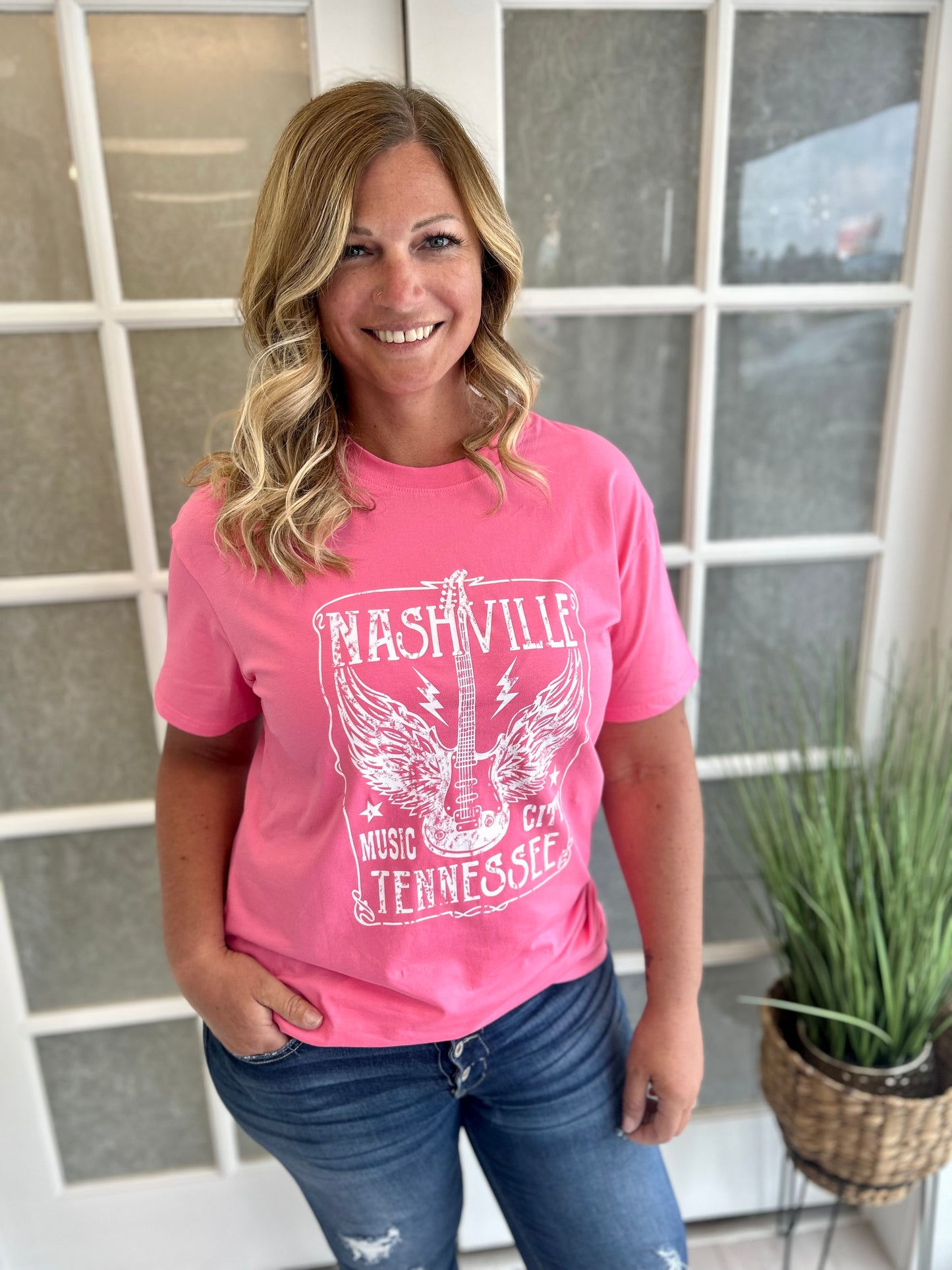 Pink Nashville Top