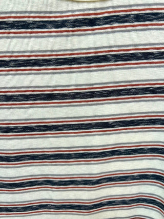 Cream Striped T-Shirt