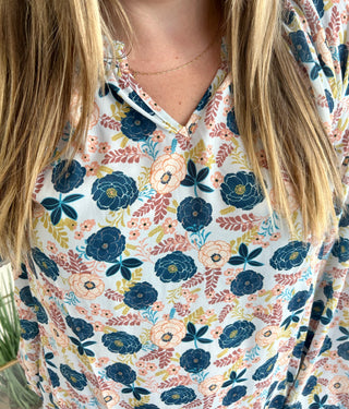 Curvy Floral Blouse