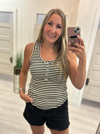 Casual Stripe Tank