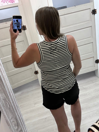 Casual Stripe Tank