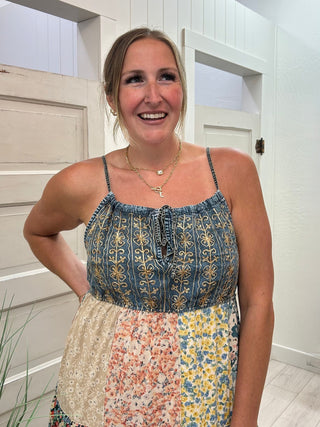 Patchwork Dress