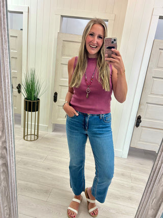 KUT Kelsey Ankle Flare Jeans