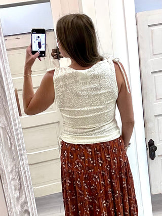 Ivory Lace Tank