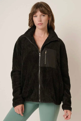 Faux Fur Black Jacket