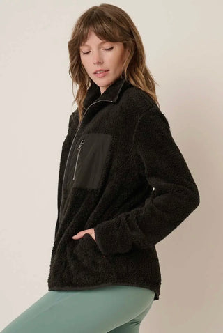 Faux Fur Black Jacket