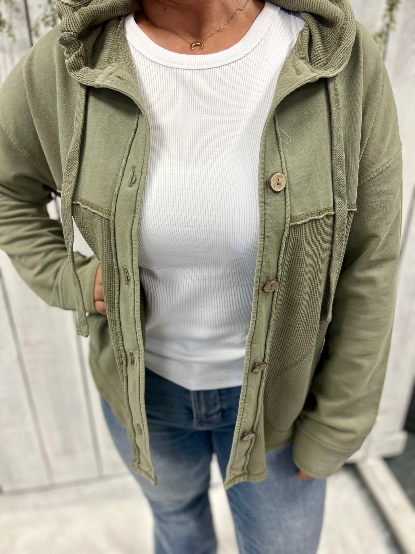 Habitat Olive Shacket