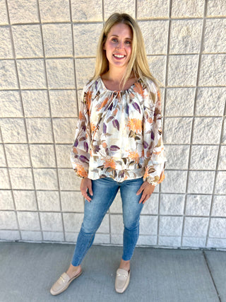 Floral Fall Top