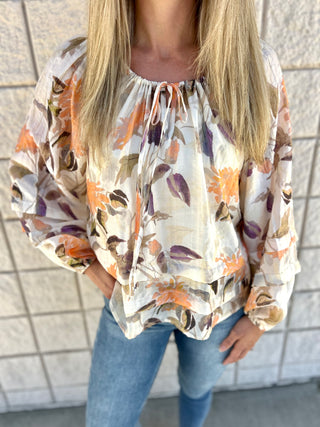 Floral Fall Top