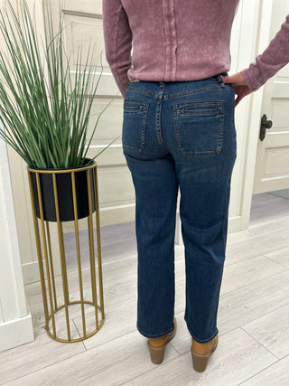 KUT Charlotte HR Wide Leg Jeans