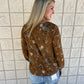 Mocha Fall Floral Top