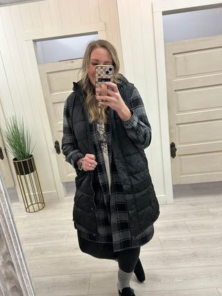 Puffer Long Vest