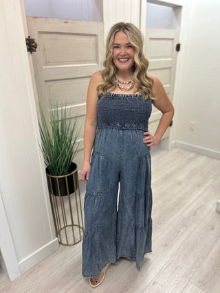 Boho Wide Leg Jumpsuit