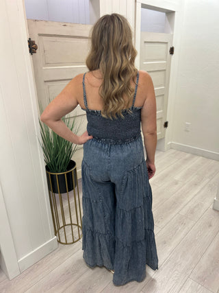 Boho Wide Leg Jumpsuit