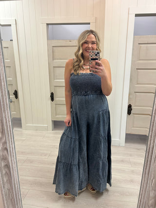 Boho Wide Leg Jumpsuit