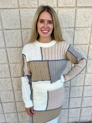 Color Block Sweater