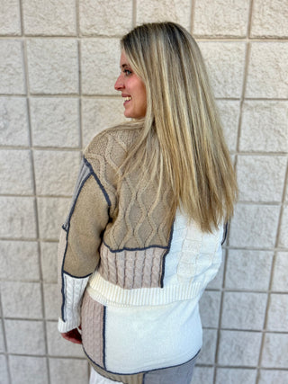 Color Block Sweater