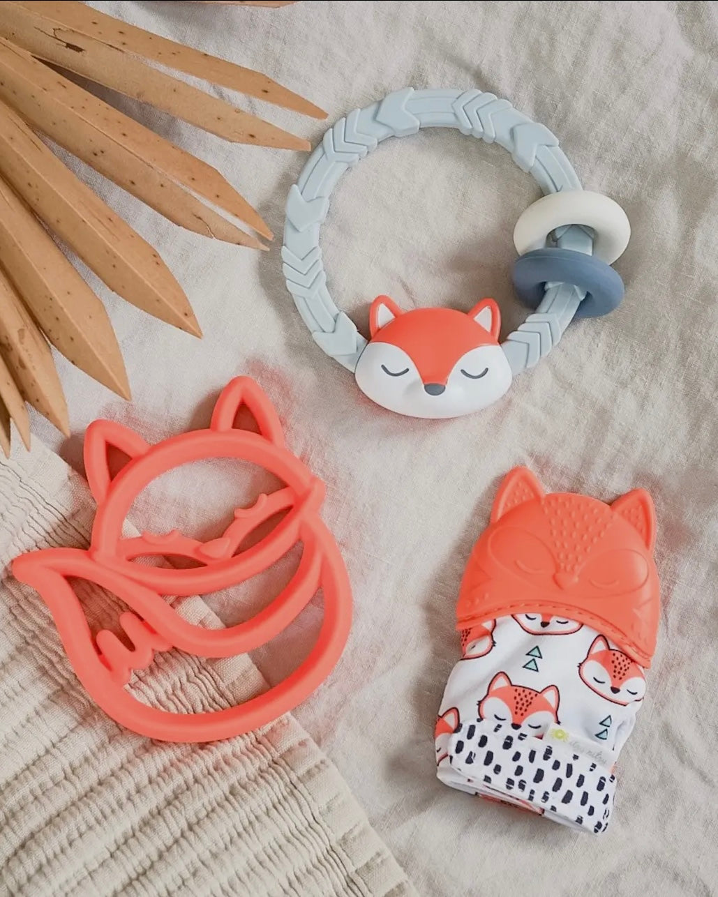 Fox Silicone Rattle