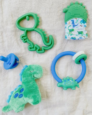 Itzy Ritzy Dino Silicone Rattle