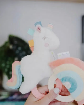 PRT8310 Itzy Ritzy Unicorn Plush Rattle/Teether