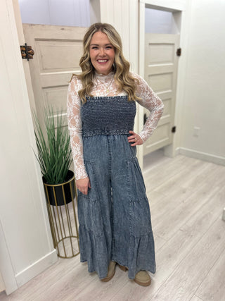 Boho Wide Leg Jumpsuit