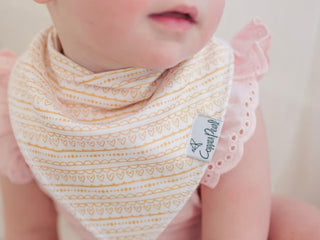 Copper Pearl June Bandana Bib