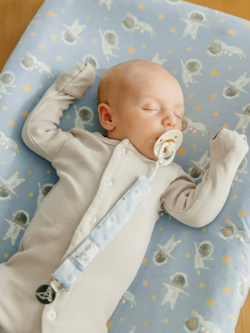 Copper Pearl Neil Binky Clip Jema Lane Boutique