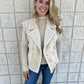 Tribal Tan Sherpa Vest