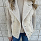 Tribal Tan Sherpa Vest