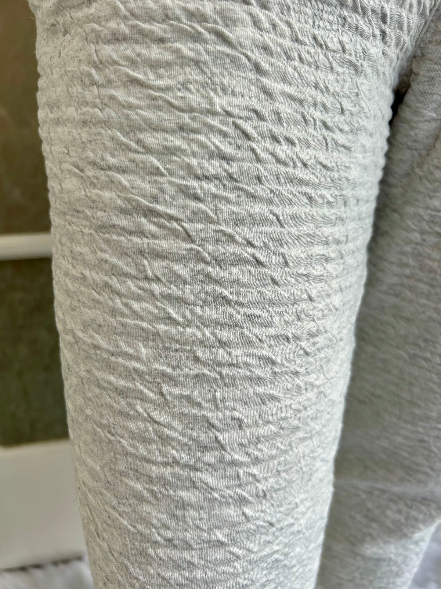 Grey Mist Textured Pant CLEARANCE FINAL SALE