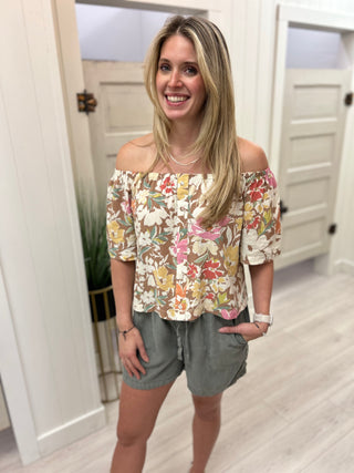 Dusty Olive Shorts