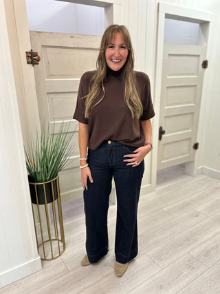 KUT Maya Wide-Leg Jeans