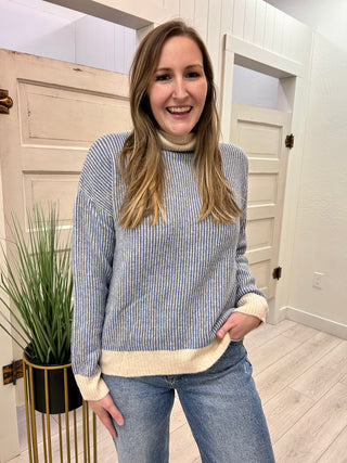 Oh Baby Blue Sweater