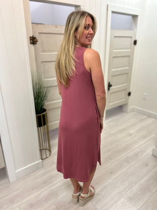 Marsala Tank Dress