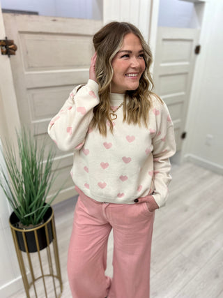 Ashley Heart Sweater
