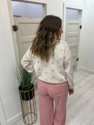 Ashley Heart Sweater