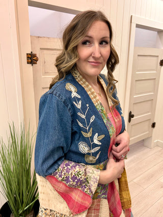 Boho Patch Work Cardigan (2 Color Ways)