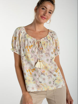 Liverpool Pastel Floral Top