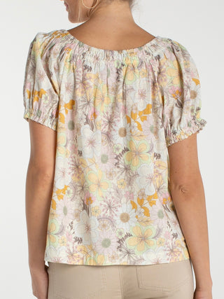 Liverpool Pastel Floral Top