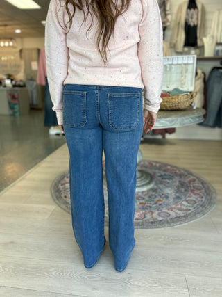 KUT from the Kloth Jodi HR Straight Leg Jean