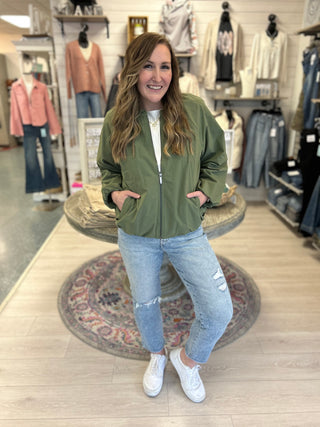 KUT from the Kloth Lainey Bomber Jacket