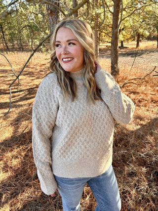 Textured Oatmeal Sweater FINAL SALE!