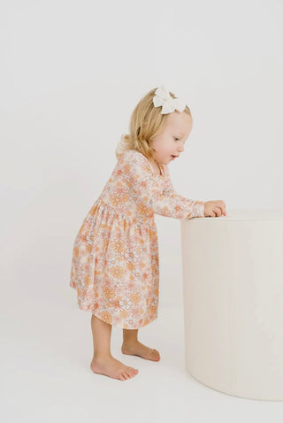 Kids Pastel Floral Dress