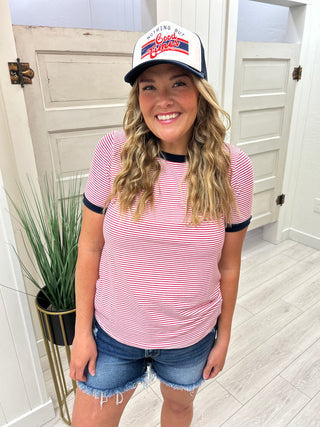 Patriotic Stripe Top
