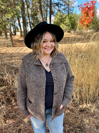 Dark Mocha Cardigan FINAL SALE!