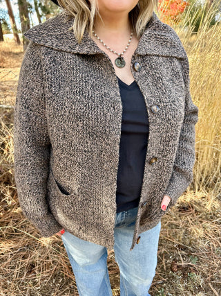 Dark Mocha Cardigan FINAL SALE!