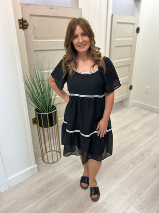 Atlas Black Dress