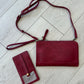 Joy Susan 3 in one handbag with wallet